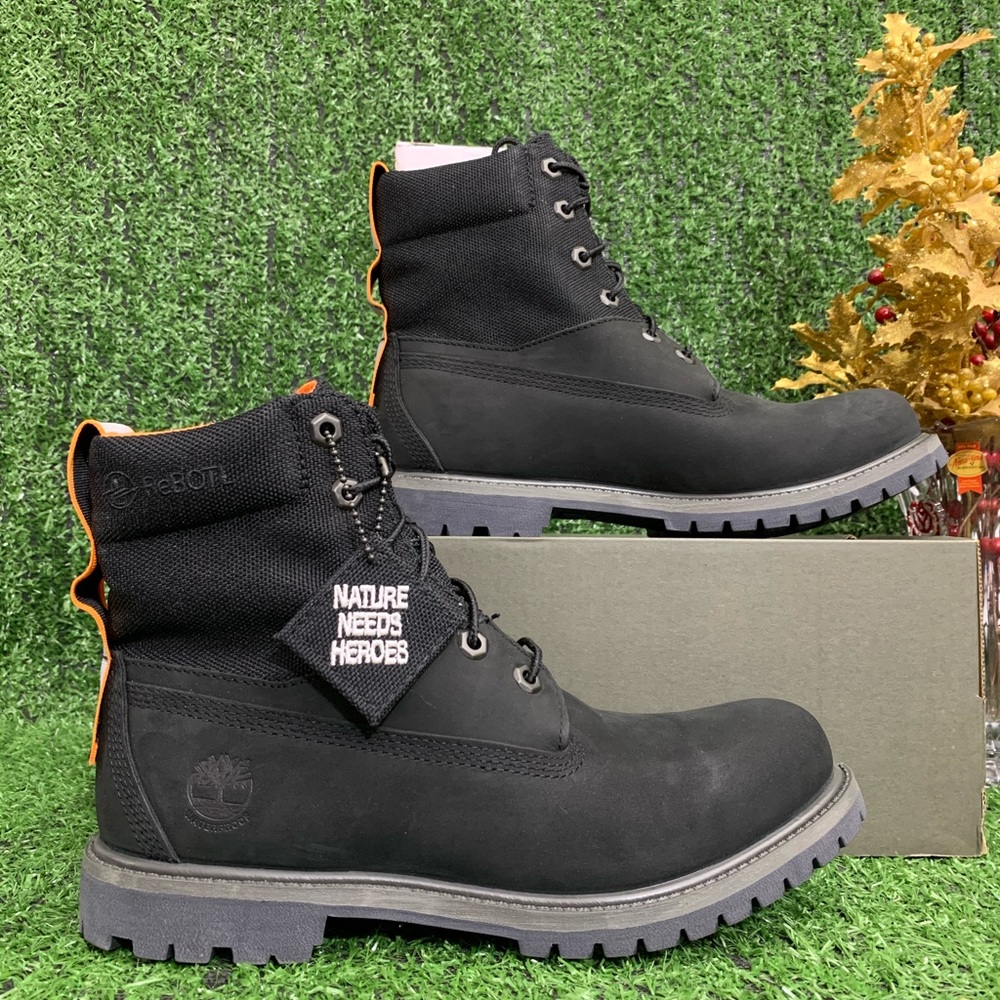 TIMBERLAND WOMEN'S 6-IN REBOTL MIXED-MEDIA WP BOOT - Picture 8 of 8